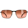 Serengeti Sunglasses Shelton SS547003 Shiny Dark Gunmetal Mineral Pola