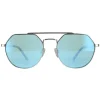 Serengeti Sunglasses Shelby SS533004 Shiny Silver Saturn Polarized 555