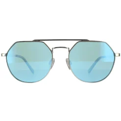 Serengeti Sunglasses Shelby SS533004 Shiny Silver Saturn Polarized 555