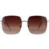 Smarty Sunglasses X1111 A Gold Brown