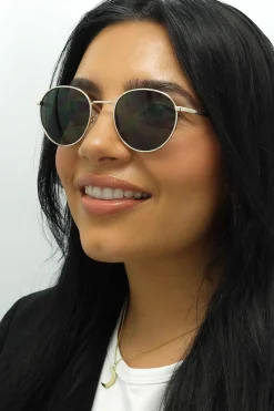 Smarty Sunglasses X1120 A Gold Green