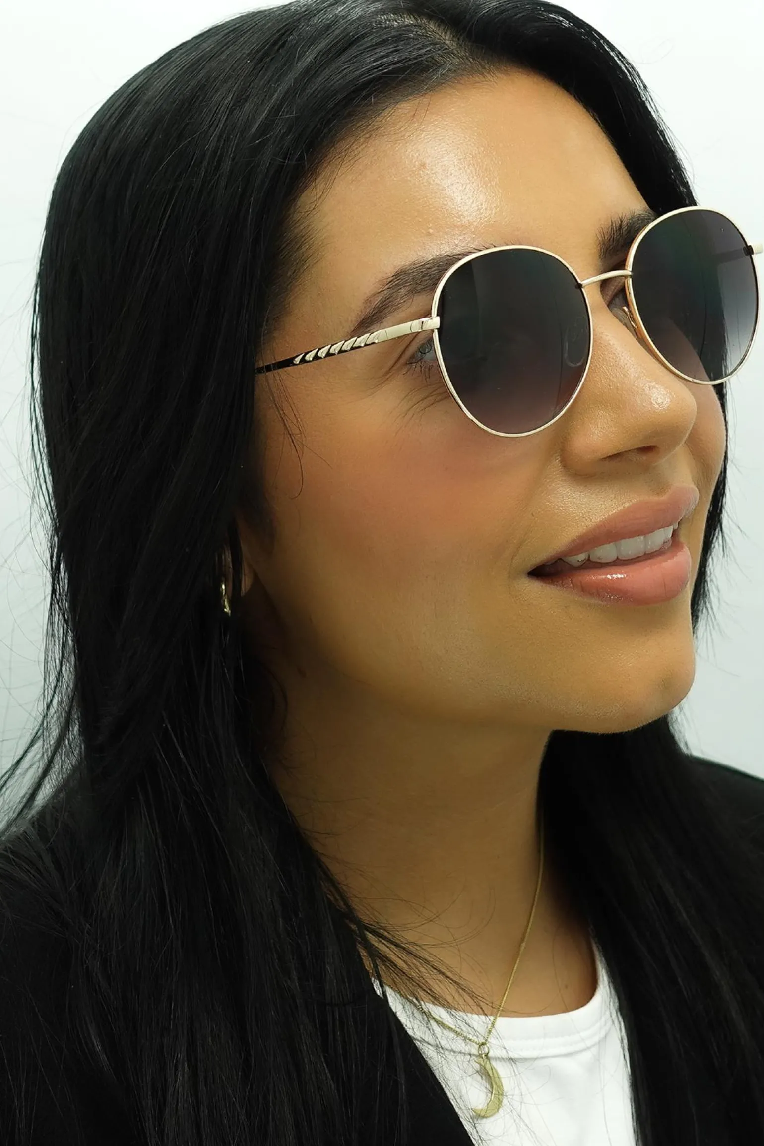 Smarty Sunglasses X1116 B Gold Grey