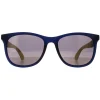 Smarty Sunglasses X2916 G Frosty Matte Black Blue Rubber Yellow Grey