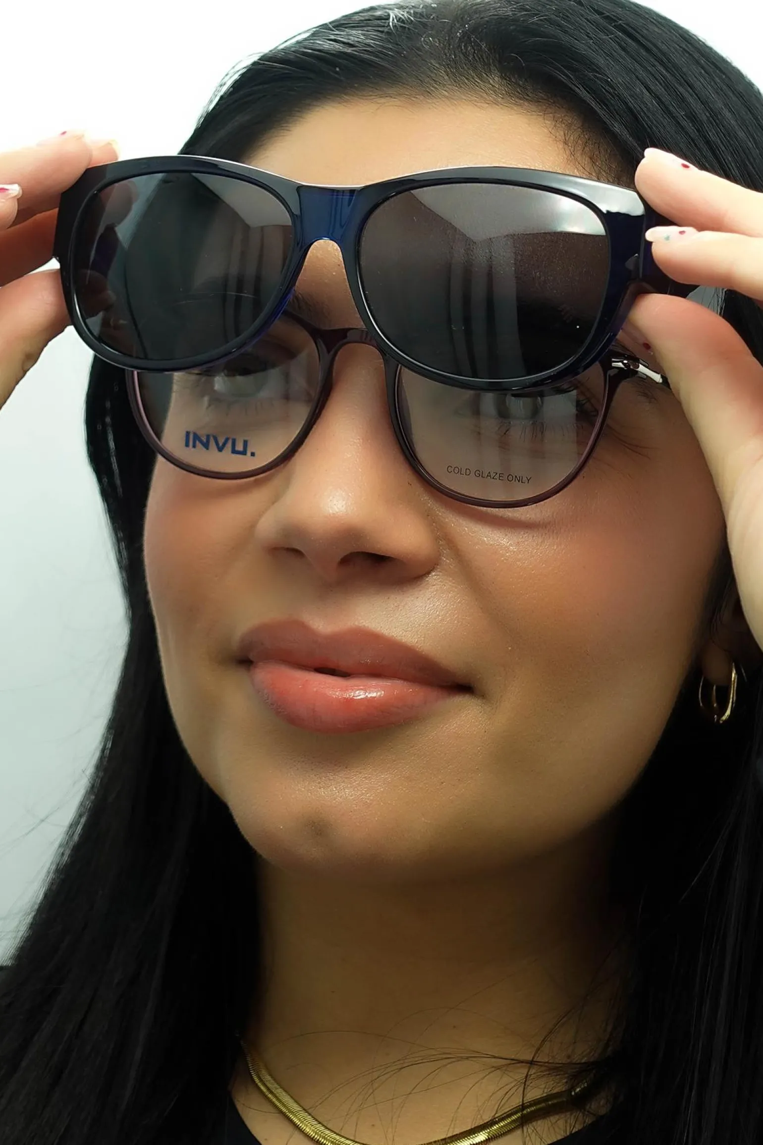 Smarty Sunglasses Y2058 E Transparent Blue