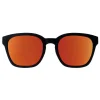 Smith Sunglasses Founder Slim S37 X6 Matte Black Chromapop Red Mirror