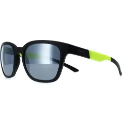 Smith Sunglasses Founder Slim PGC XB Matte Black Yellow Chromapop Silv