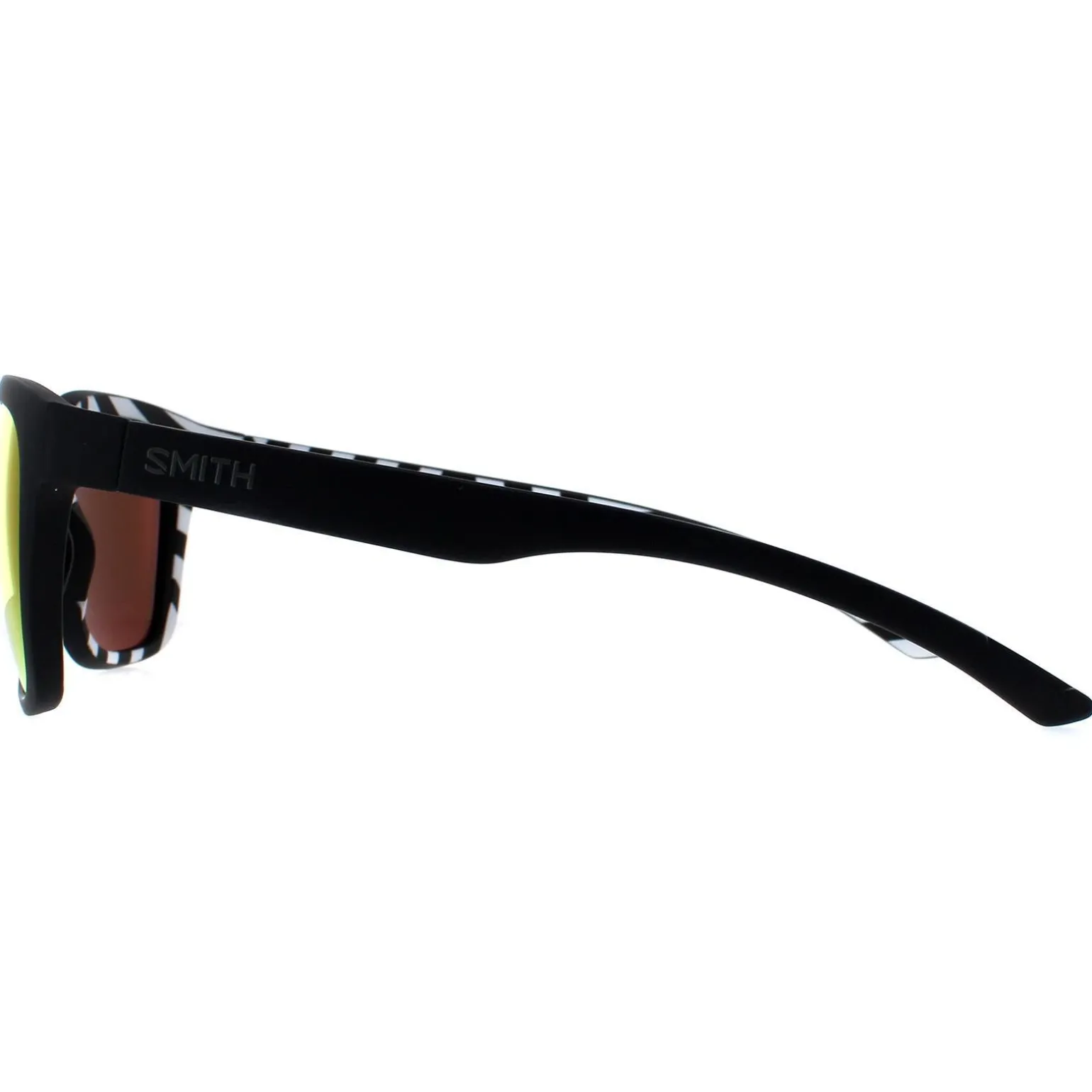 Smith Sunglasses Founder Slim S37 X6 Matte Black Chromapop Red Mirror