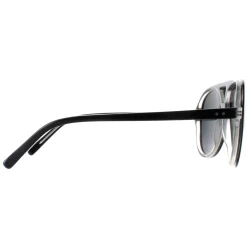 Sunoptic Sunglasses AP102 A Black Clear Smoke