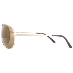 SunOptic Sunglasses SP100 C Gold Flex Brown Polarized