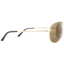 SunOptic Sunglasses SP100 C Gold Flex Brown Polarized