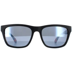 Superdry Sunglasses 5009 104P Black Silver Mirror Polarized