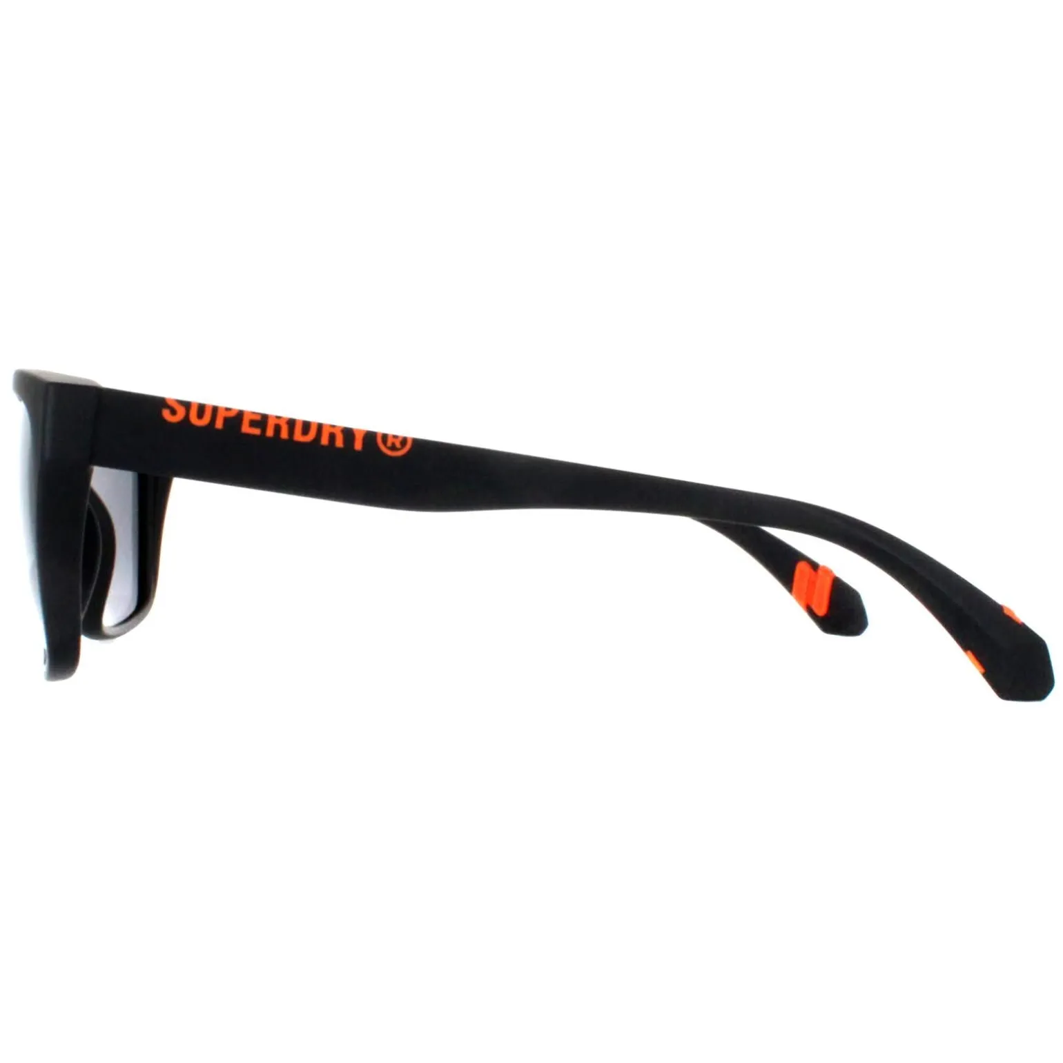 Superdry Sunglasses 5009 104P Black Silver Mirror Polarized