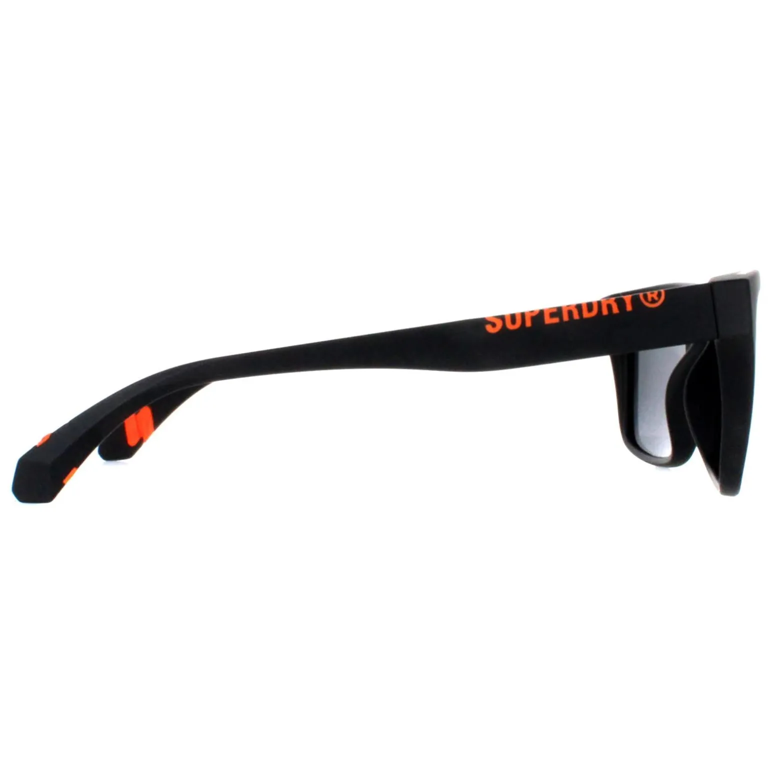 Superdry Sunglasses 5009 104P Black Silver Mirror Polarized