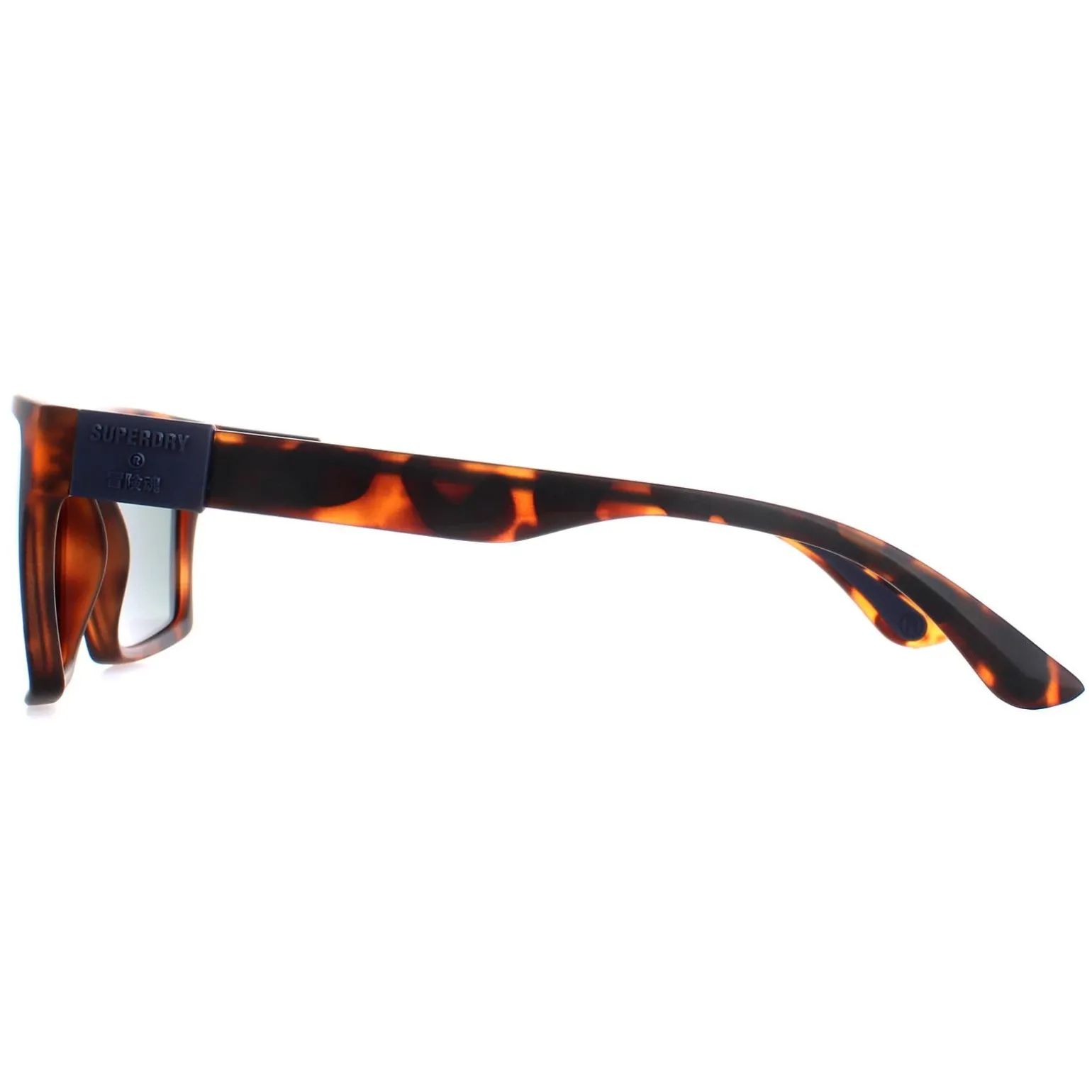 Superdry Sunglasses Disruptive SDS 102P Rubberised Tortoise Green Pola