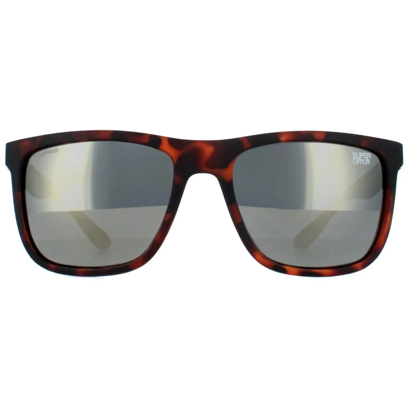 Superdry Sunglasses Runnerx 102P Tortoise Grey Mirror Polarized