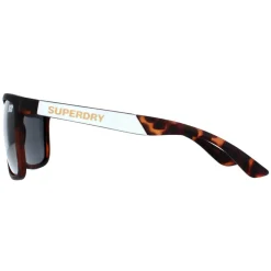 Superdry Sunglasses Runnerx 102P Tortoise Grey Mirror Polarized
