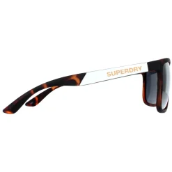 Superdry Sunglasses Runnerx 102P Tortoise Grey Mirror Polarized