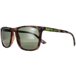 Superdry Sunglasses Shockwave 102 Satin Spotted Havana Green
