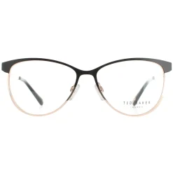 Ted Baker Glasses Frames TB2255 Aure 001 Black and Rose Gold Women
