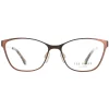 Ted Baker Glasses Frames TB2227 Maddox 104 Brown and Gold Women
