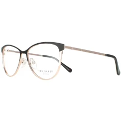 Ted Baker Glasses Frames TB2255 Aure 001 Black and Rose Gold Women