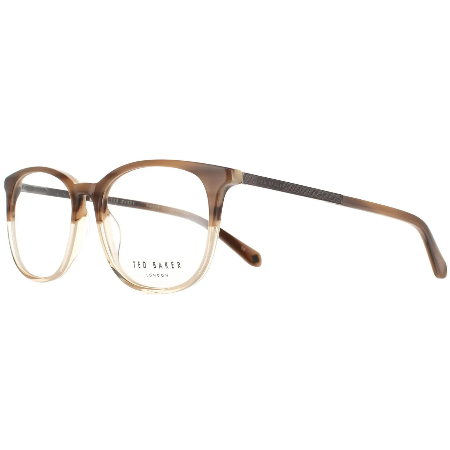 Ted Baker Glasses Frames TB8219 Archer 102 Brown Horn Men