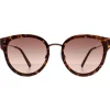 Ted Baker Sunglasses TB1659 Ayala 122 Havana Brown Gradient