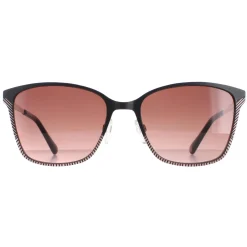Ted Baker Sunglasses TB1563 Cerise 004 Black Brown Gradient