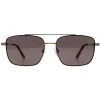 Ted Baker Sunglasses TB1720 Elijah 001 Matte Black Gold Grey