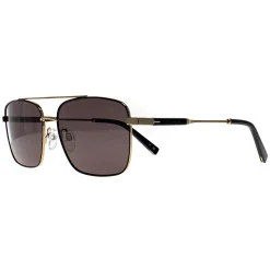 Ted Baker Sunglasses TB1720 Elijah 001 Matte Black Gold Grey