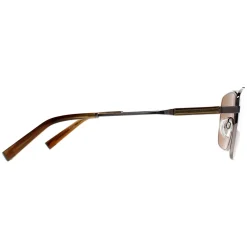Ted Baker Sunglasses TB1720 Elijah 910 Shiny Light Gunmetal Brown