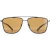 Ted Baker Sunglasses TB1577 Folke 001 Dark Grey Brown