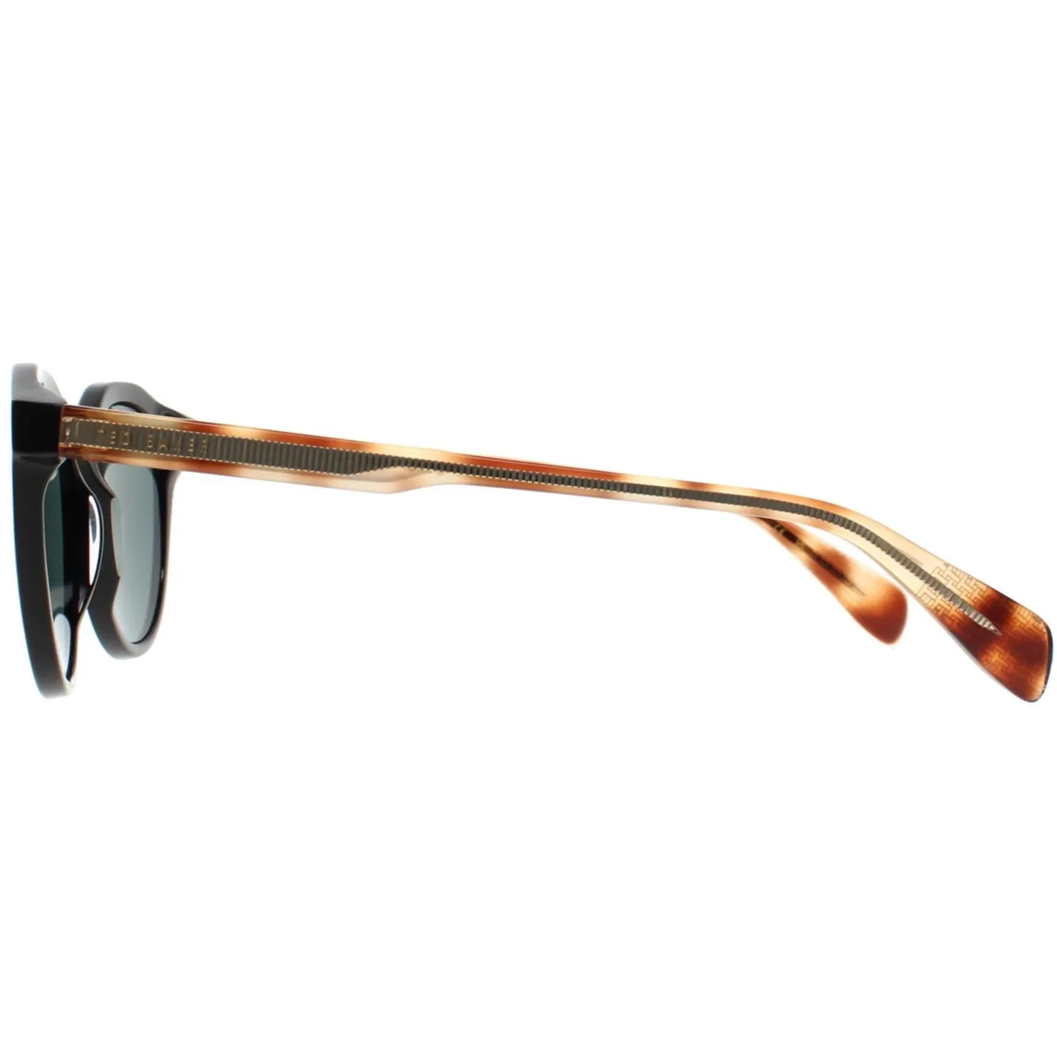 Ted Baker Sunglasses TB1721 Finley 001 Black and Tortoise Green