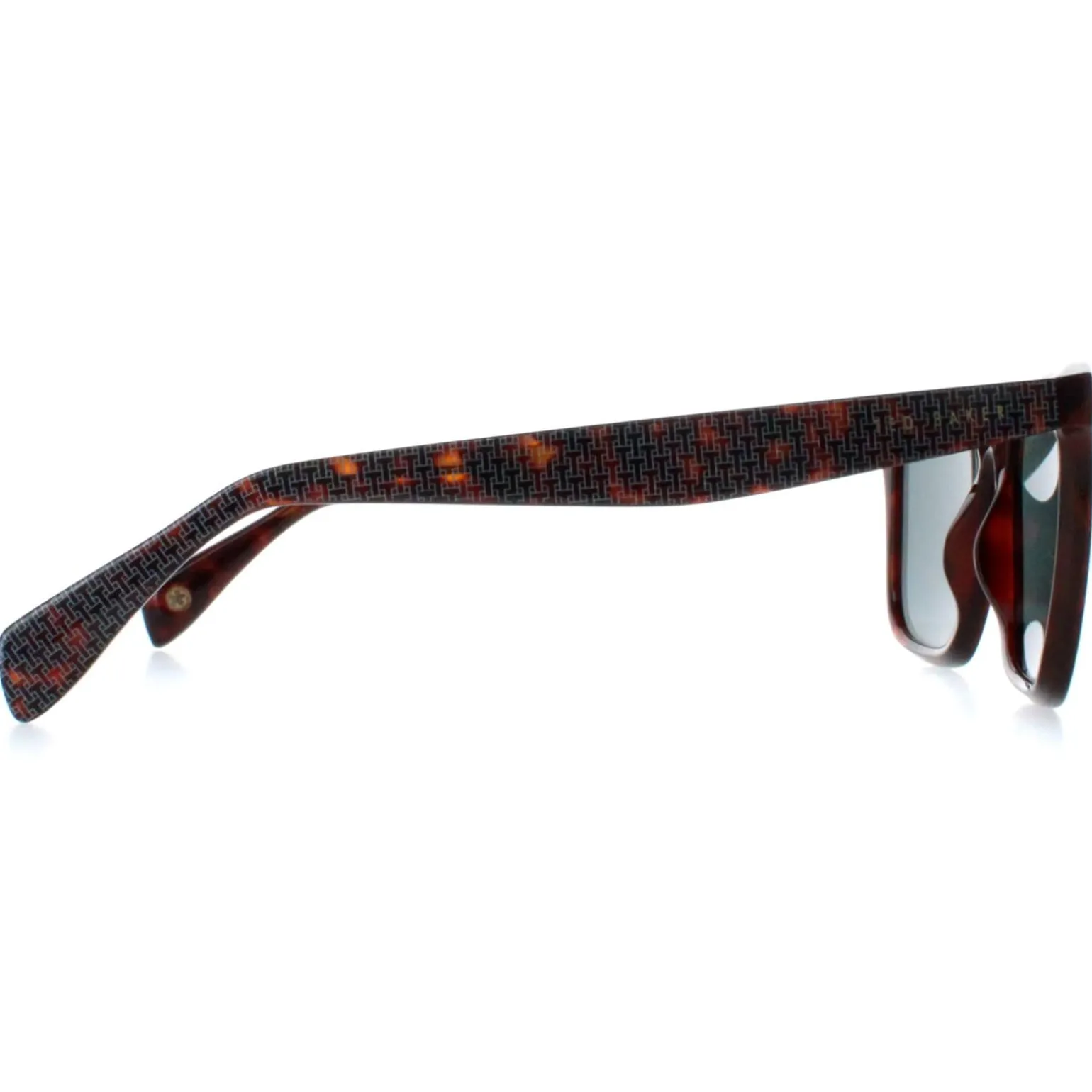 Ted Baker Sunglasses TB1680 Filipe 110 Milky Dark Brown Blue