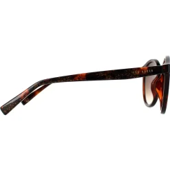 Ted Baker Sunglasses TB1677 Fleur 149 Double Champagne Demi Brown Grad