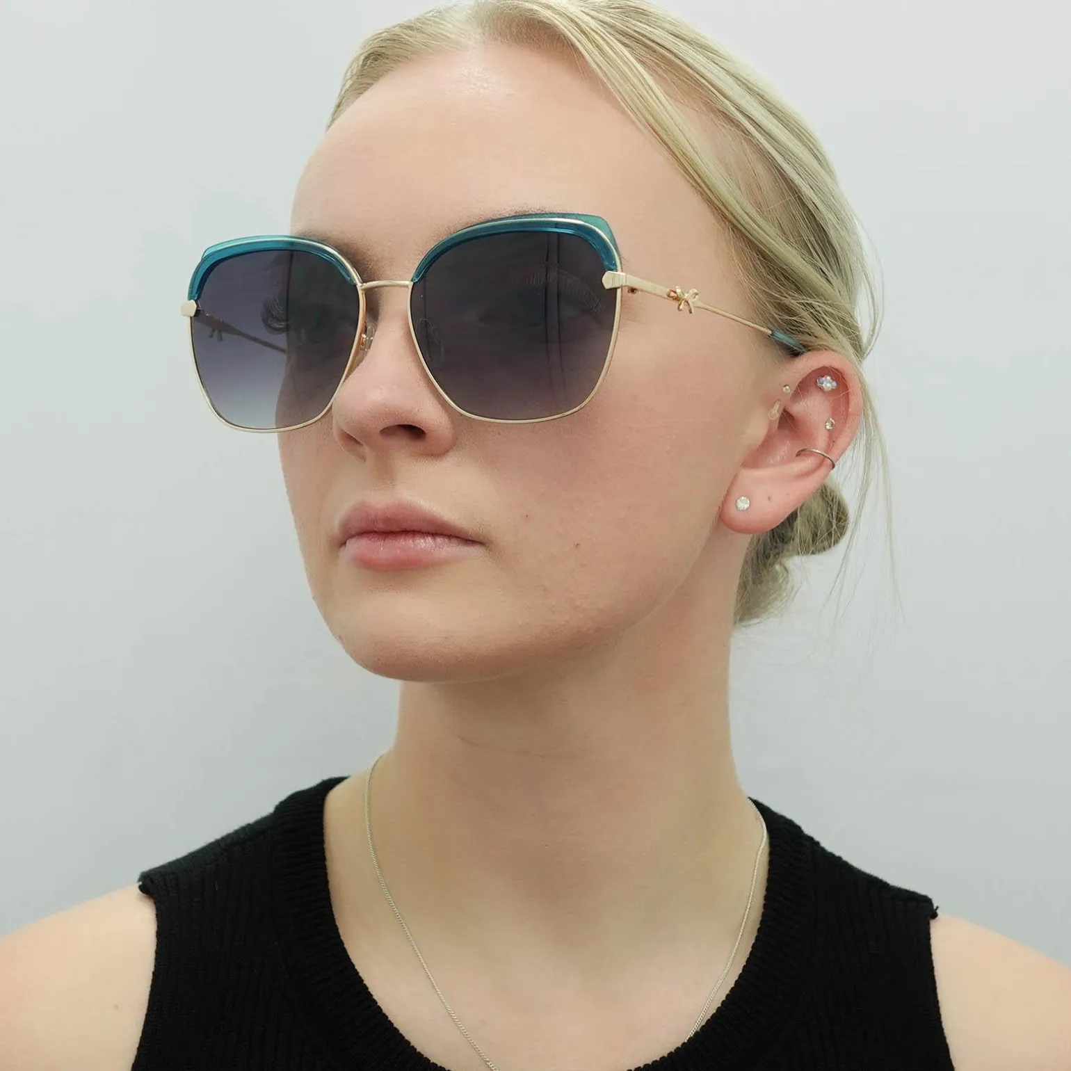 Ted Baker Sunglasses TB1660 Gali 559 Multicolour Brown Gradient
