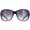 Ted Baker Sunglasses TB1207 Halle 001 Black Light Blue