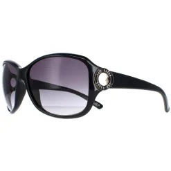 Ted Baker Sunglasses TB1207 Halle 001 Black Light Blue