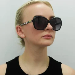 Ted Baker Sunglasses TB1645 Kim 001 Black Grey Gradient