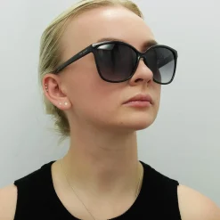 Ted Baker Sunglasses TB1400 Kiara 001 Black Grey Gradient