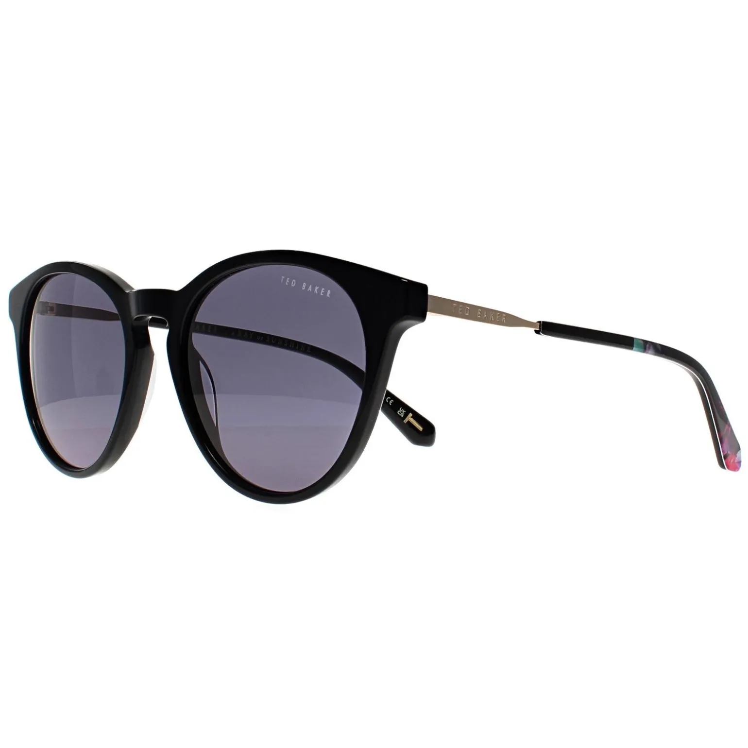 Ted Baker Sunglasses TB1746 Oria 001 Black Grey