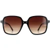 Ted Baker Sunglasses TB1688 Romey 001 Black Brown Gradient