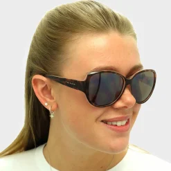 Ted Baker Sunglasses TB1394 Shay 132 Havana Brown Flower Print Brown