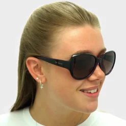 Ted Baker Sunglasses TB1394 Shay 001 Black Purple Brown Gradient