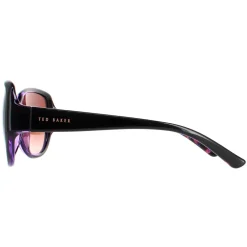 Ted Baker Sunglasses TB1394 Shay 001 Black Purple Brown Gradient