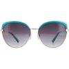 Ted Baker Sunglasses TB1661 Tamma 559 Multicolour Brown Gradient