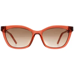 Ted Baker Sunglasses TB1639 Tanner 220 Transparent Candy Cane Red Brow
