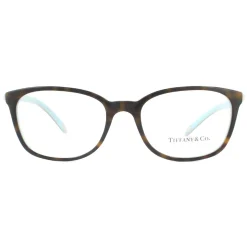 Tiffany Glasses Frames TF2109HB 8134 Havana on Tiffany Blue Women
