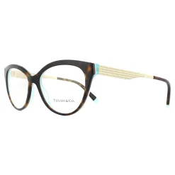 Tiffany Glasses Frames TF2180 8275 Havana Crystal Blue 54mm