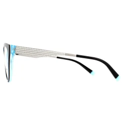 Tiffany Glasses Frames TF2180 8274 Black Crystal Blue 54mm